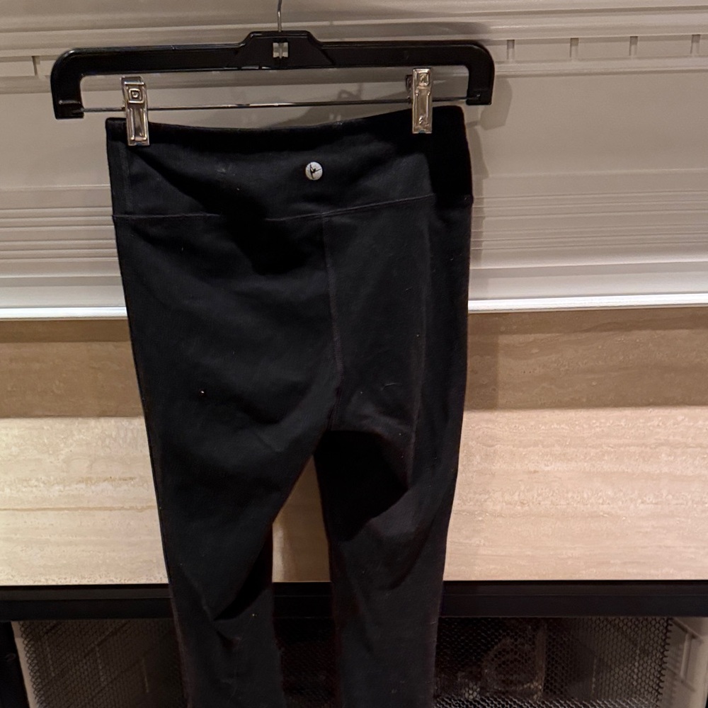 90 Degree By Reflex Kids Black Leggings - Picture 4 of 5